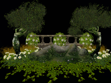 Second Life Marketplace - MC Fantasy Forest Ground Sleeping Nymph
